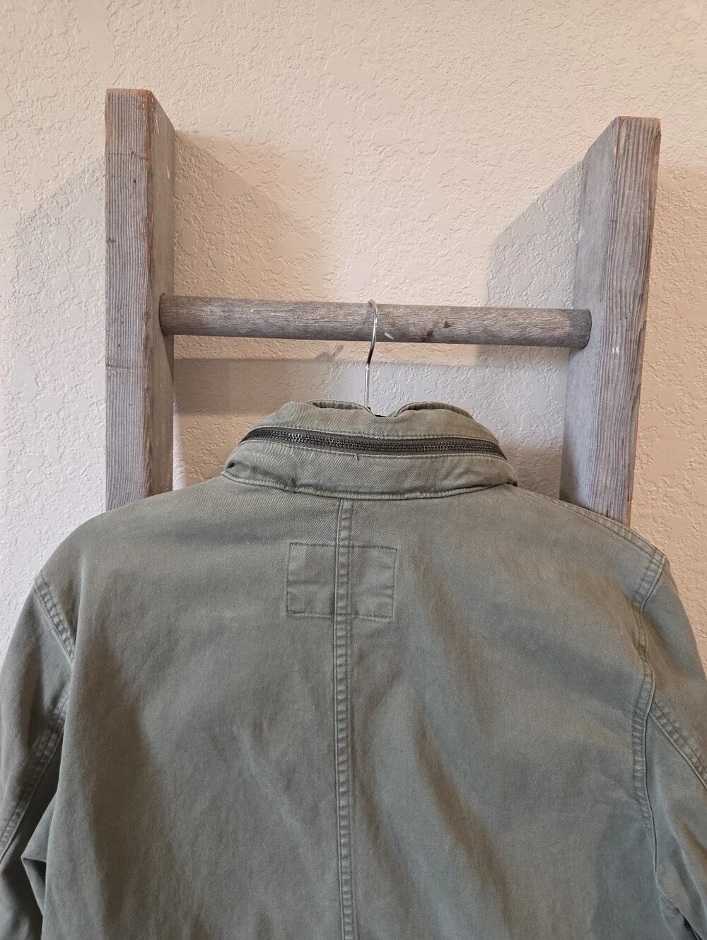 Old Navy Women's Olive Green Military-Style Jacket - Size Small